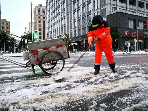 梦见铲雪