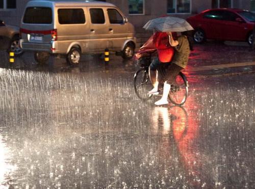 梦见下暴雨水到家里