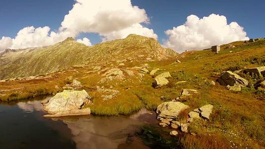 梦见高山美景