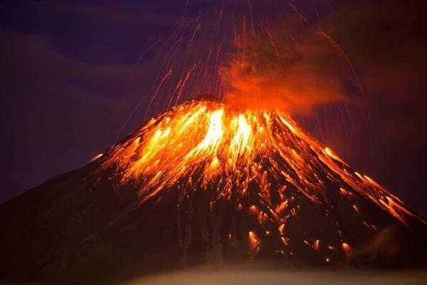 梦见火山爆发