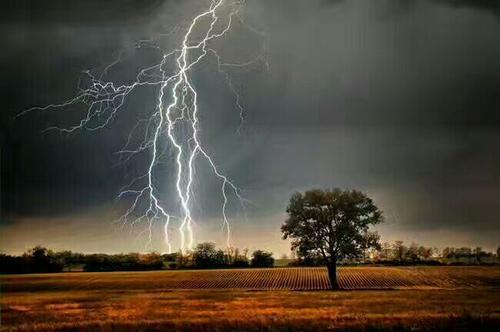 梦见雷电交加大雨