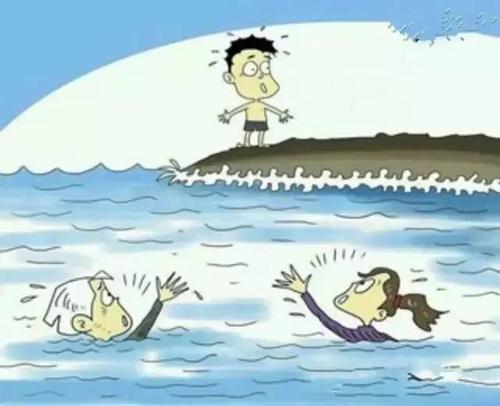 梦见两个人同时掉水里